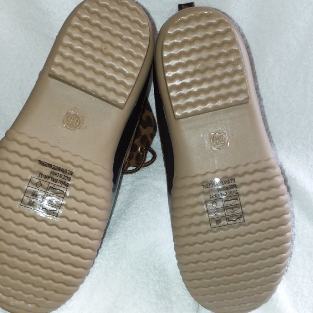 Yoki Rain Boot Leopard Print 6.5 - image 4